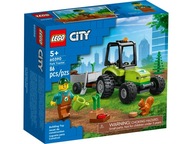 LEGO City 60390 Traktor w parku + Torba prezentowa LEGO mała r. S