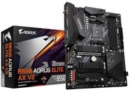 Płyta główna AM4 GIGABYTE B550 AORUS ELITE AX V2 ATX 4x DDR4 2xM.2 Wi-Fi BT