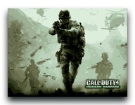 Call of Duty 4 - OBRAZ 40x30 plakat gra 3 2 5