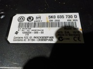 VOLKSWAGEN GOLF VI module BLUETOOTH 5K0035730D UHV