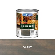 LUXDECOR LAKIEROBEJCA DO DREWNA 0,75L SZARY