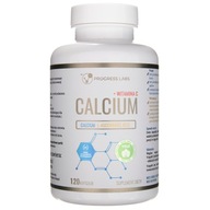 Progress Labs Calcium Vápnik 800mg, Vitamín C 200mg Imunita Doplnok Silný