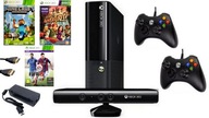 KOMPLET XBOX 360 Slim KINECT 2 PADY GRY