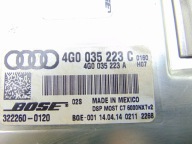 amplifier AUDIO BOSE AUDI A8 D4 4H 10- 4G0035223C