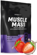 ODŻYWKA NA MASĘ I SIŁĘ BIOTECH MUSCLE MASS 1000G MOCNY GAINER NA PRZYROSTY