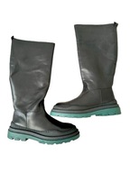 Vero Moda Kozaki Cecilia Vmcecilia Leather Boot Black r.40