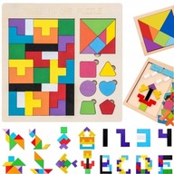 Woody Drewniana układanka Tetris