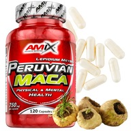 AMIX PERUVIAN MACA 120kaps 1500mg POSILNUJE LIBIDO