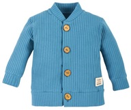 Bluza niemowlęca kaftanik bawełna prążek Makoma Harmony Natural Jeans 62