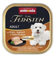 Animonda Vom Feinsten Classic smak: wołowina, jogurt + owsianka 10x150g