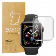 Folia hydrożelowa Bizon do Apple Watch 7 45mm, 2 sztuki