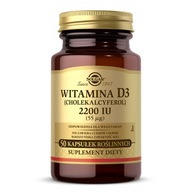 Vitamín d3 2200 iu 50 rastlinných kapsúl
