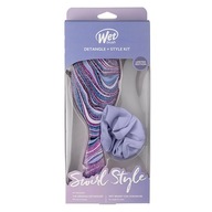 Wet Brush Swirl Detangle Style Kit sada kefa s gumičkou