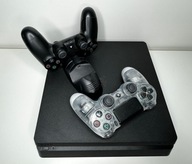 Konsola Sony PlayStation 4 slim 1 TB czarny + 2 PADY