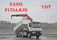 Renault C 380 * WYWROTKA 5,10 m * FASSI F175A.0.22 + PILOT / 6x4 *STAN BDB!