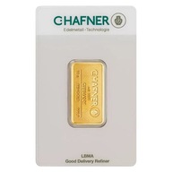 Slitek C. Hafner 10 gramů Zlatá LBMA