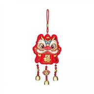 2x čínske novoročné dekorácie visiace s príveskom zvončekov