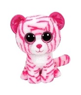 BEANIE BOOS ASIA - BIAŁO-RÓŻOWY TYGRYS 14,5CM