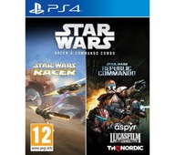 STAR WARS RACER & COMMANDO COMBO PS4 NOWA