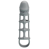 Penis Sleeve with Ball Strap Nakładka na Penisa