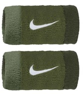 Frotka na rękę Nike Swoosh Doublewide Wristbands oil green/olive/cargo khak