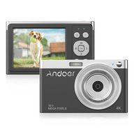Kamera cyfrowa Andoer 4K HD s różowym farebným