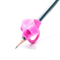 KX6306_1 Pomôcka pre správne držanie ceruzky, ružová