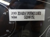 dials dials AUDI A7 UK 4G8920984P