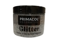 Glitter ezüst csillámpor tégelyben 150 g