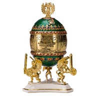 Vajíčko Faberge Transsibírska železnica, 12,5 cm