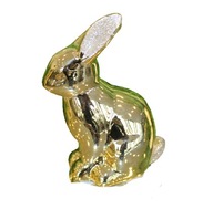 Złoty zając zajączek królik H12 perłowe uszy ogon