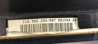 dials clock 13193068QH OPEL SIGNUM