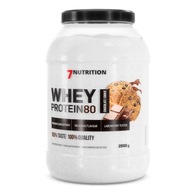 7Nutrition Whey Protein 80 proteín WPC koncentrát 2kg Čokoláda Sušienky