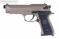 Pistolet ASG CYMA CM126 - tan (Bez Akumulatora) (C