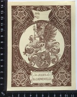 Ex-libris Julius H.v Loewenfeld