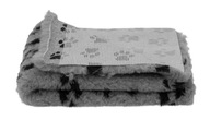 Blovi Dry-Bed UK podložka pre psa čierna, odtiene šedej 100 cm x 75 cm