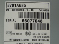 Mitsubishi Outlander III navigation radio 8701A685