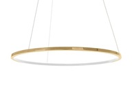 Lampa wisząca RING SLIM FI100 Gold z pilotem