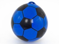Gumová lopta s držiakom na pružinku, šnúrka 23cm, mix farieb - 10 ks