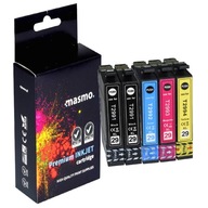 Atrament Masmo T2991 / T2992 / T2993 / T2993 / MA-X5(5) pre Epson čierna (black), červená (magenta), modrá (cyan), sada, žltá (yellow)