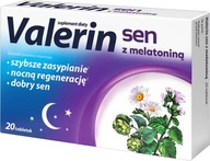 Valerin Sen s melatonínom tablety 20 ks.