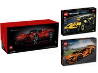 ZESTAW LEGO Technic Ferrari Daytona SP3 42143 + BUGATTI + LAMBORGHINI!