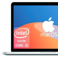Notebook MACBOOK PRO A1502 2015r 13,3 " Intel Core i5 8 GB / 128 GB strieborný