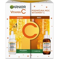 Garnier Vitamin C zestaw serum do twarzy na dzień + noc 2 x 30ml