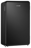 Jednodverová chladnička s mrazničkou Concept LTR3047BCN, 83,7 cm, čierna