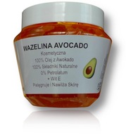 Avokádová vazelína kozmetická 100% prírodná + vitamín E, 0% petrolatum