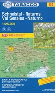 04 VAL SENALES / NATURNO Włochy mapa tury. TABACCO