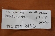 IDEALNA Blende Abdeckung konsole rechts PORSCHE 992 1