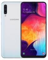 Smartfón Samsung Galaxy A50 4 GB / 64 GB 4G (LTE) biely