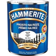Hammerite Na Rdzę 0,7L BIAŁY RAL9010 POŁYSK hamerite farba szybkoschnąca